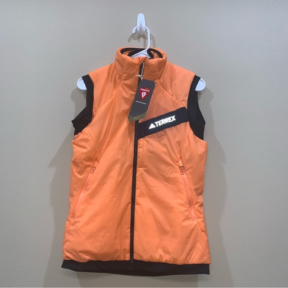 Adidas Terrex Techrock Stretch PrimaLoft Women’s Vest-Size S New - Picture 10 of 11